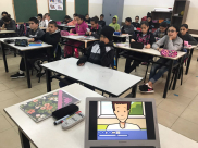 فعاليات الإبحار الآمن على الانترنت في مدرسة الزهراء قلب يافا